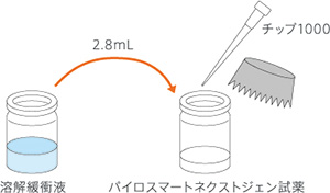 パイロスマートネクストジェン試薬の調製